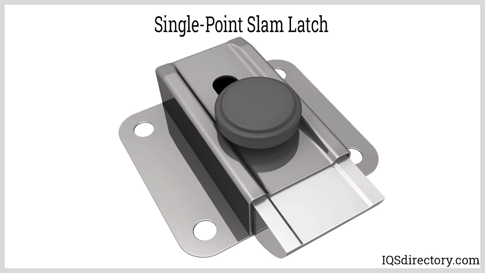 single point slam latch