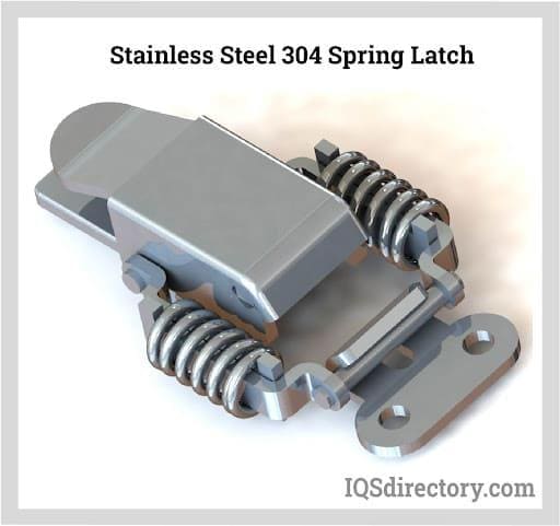 stainless steel 304 spring latch