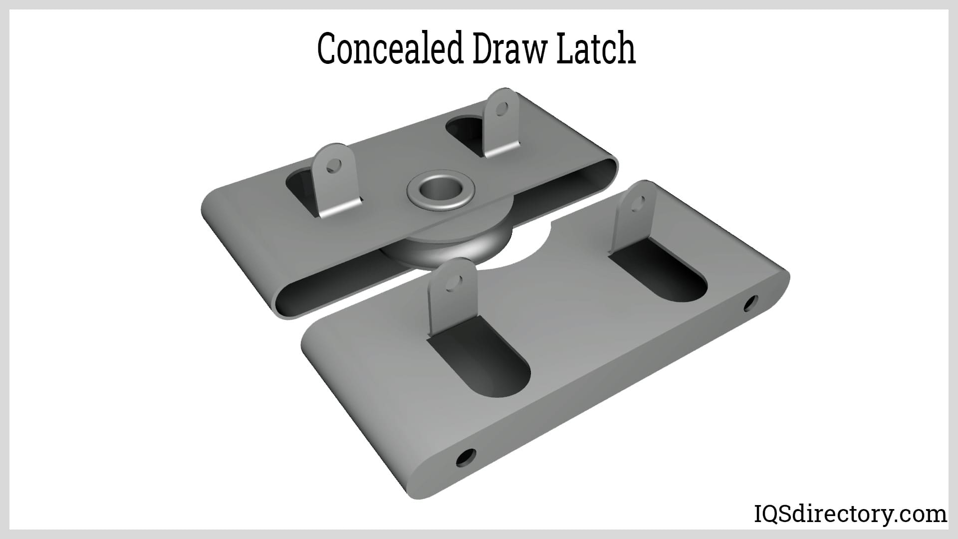 Concealed Draw Latch